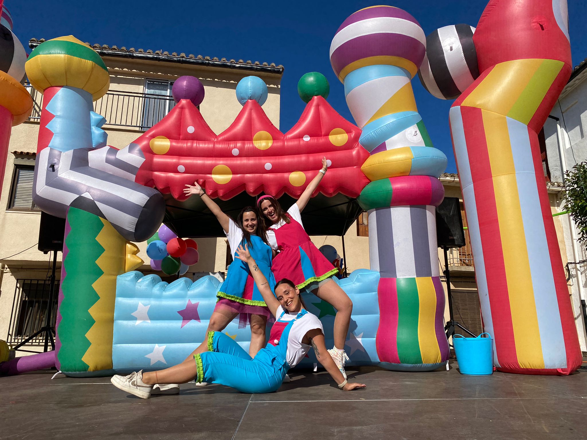 juegos tematicos para fiestas infantiles en valencia- juegos hinchables