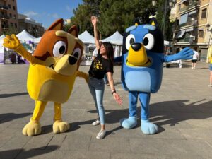 contratar animación de fiestas en Valencia - personajes