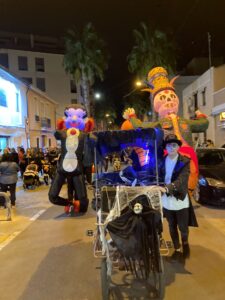 animación para fiestas de Halloween en Valencia - pasacalle