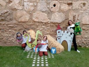 animación para fiestas en Valencia - dragones