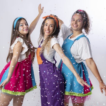 animaciones de fiestas de cumpleaños en Valencia- chicas disfrazadas